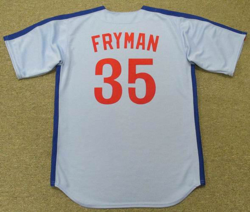 Woodie Fryman Montreal Expos 1981 Cooperstown Away Baseball Stitched Jersey | CTJS0015