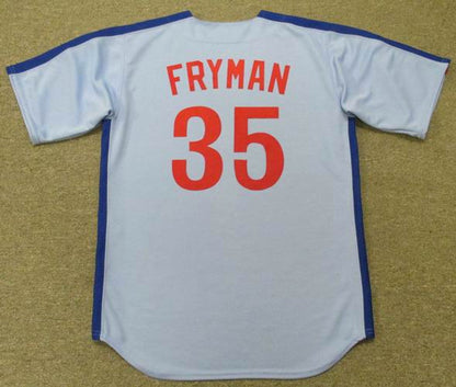 Woodie Fryman Montreal Expos 1981 Cooperstown Away Baseball Stitched Jersey | CTJS0015