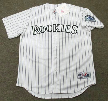 Eric Young Colorado Rockies 1996 Throwback Home Baseball Stitched Jersey | CTJS2127