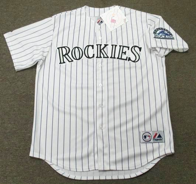 Joe Girardi Colorado Rockies 1995 Throwback Home Baseball Stitched Jersey | CTJS1612