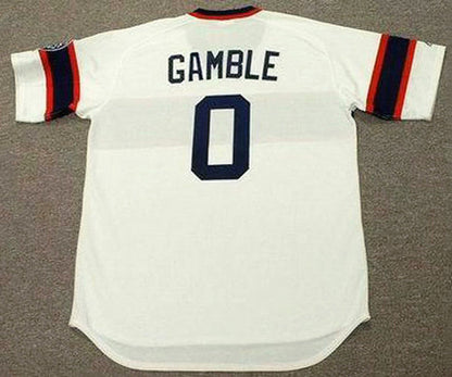 Oscar Gamble Chicago White Sox 1985 Home Throwback Baseball Stitched Jersey | CTJS0891