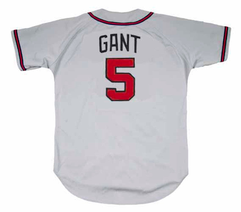 Ron Gant Atlanta Braves 1992 Away Throwback Baseball Stitched Jersey | CTJS0549