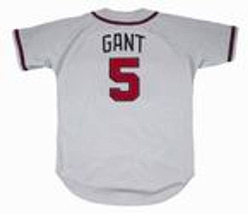 Ron Gant Atlanta Braves 1992 Away Throwback Baseball Stitched Jersey | CTJS0549