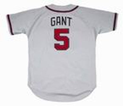 Ron Gant Atlanta Braves 1992 Away Throwback Baseball Stitched Jersey | CTJS0549