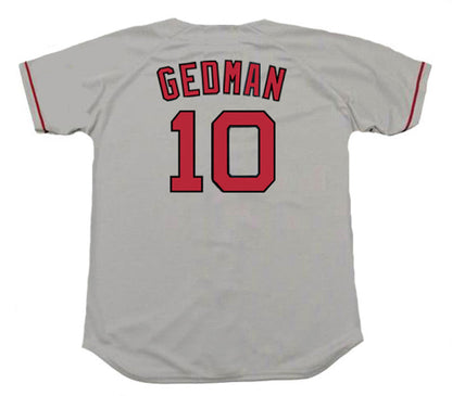 Rich Gedman Boston Red Sox 1990 Throwback Away Baseball Stitched Jersey | CTJS0692