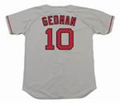 Rich Gedman Boston Red Sox 1990 Throwback Away Baseball Stitched Jersey | CTJS0692