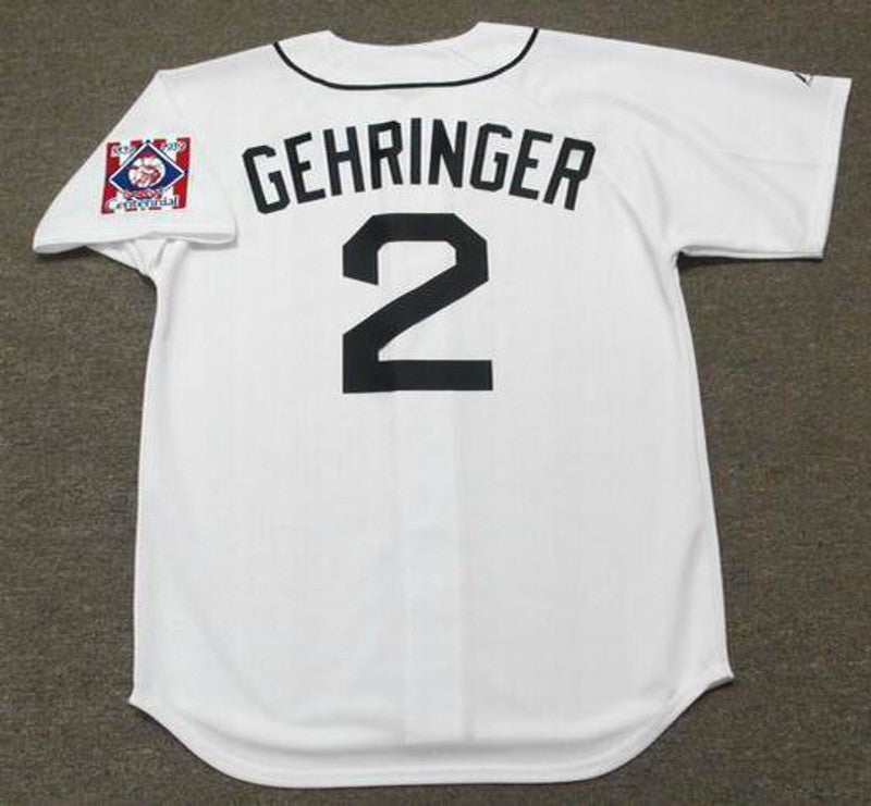 Charlie Gehringer Detroit Tigers 1939 Throwback Home Baseball Stitched Jersey | CTJS2620
