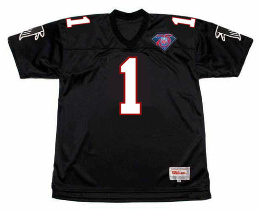 Atlanta Falcons Jeff George NFL jersey front view