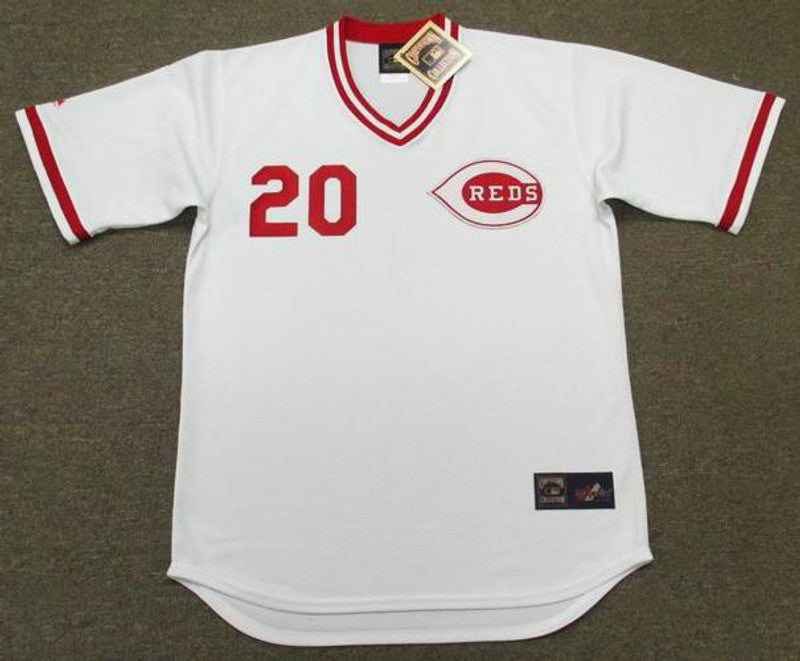 Cesar Geronimo Cincinnati Reds 1975 Cooperstown Throwback Baseball Stitched Jersey | CTJS2627
