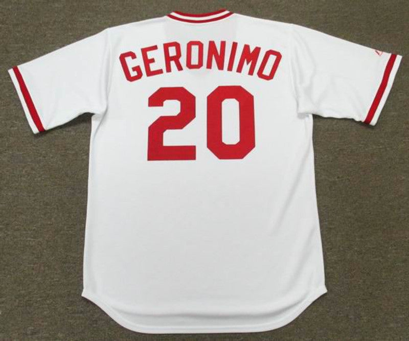 Cesar Geronimo Cincinnati Reds 1975 Cooperstown Throwback Baseball Stitched Jersey | CTJS2627