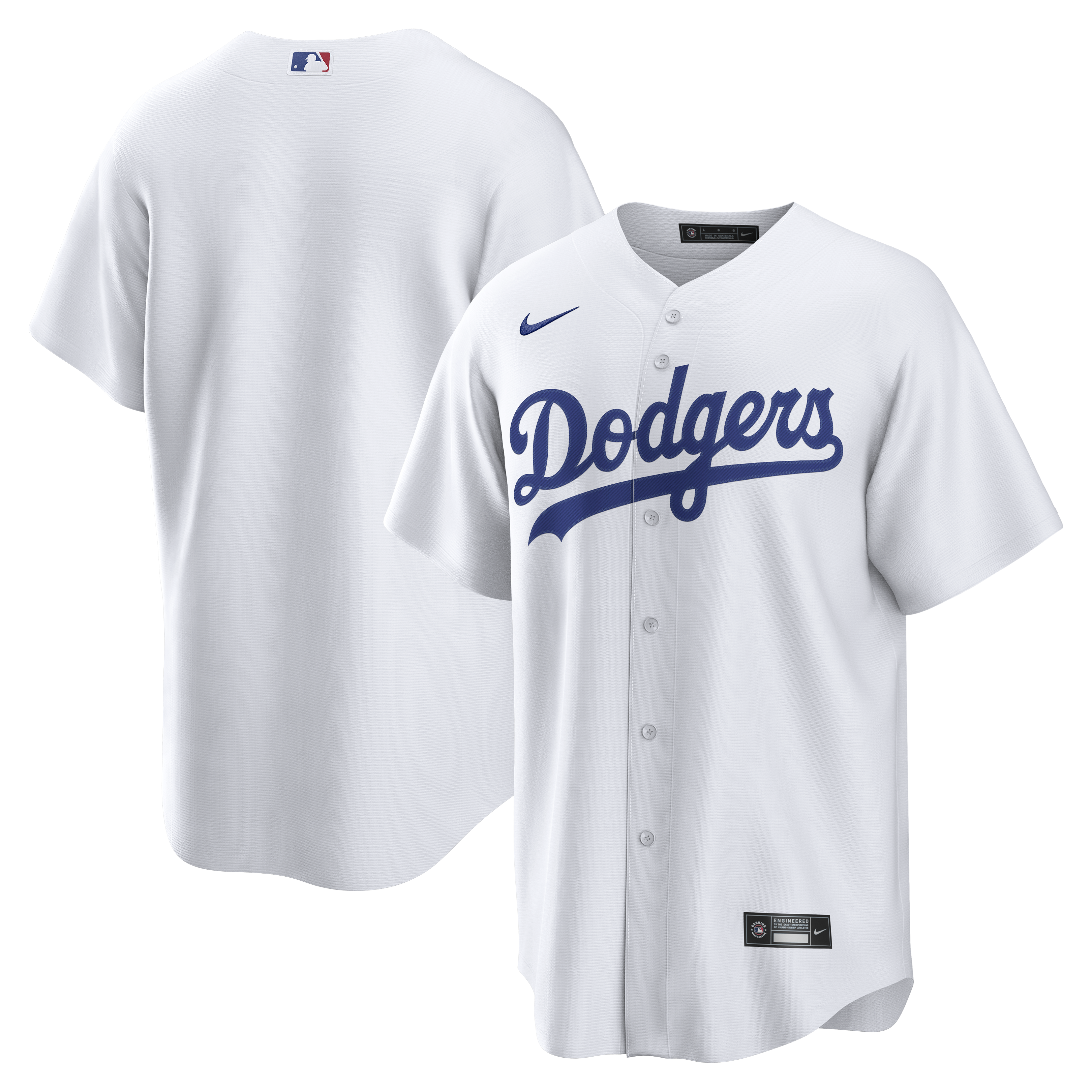 Los Angeles Dodgers Home Replica Jersey - White | Stitched Baseball Jersey TJS0004
