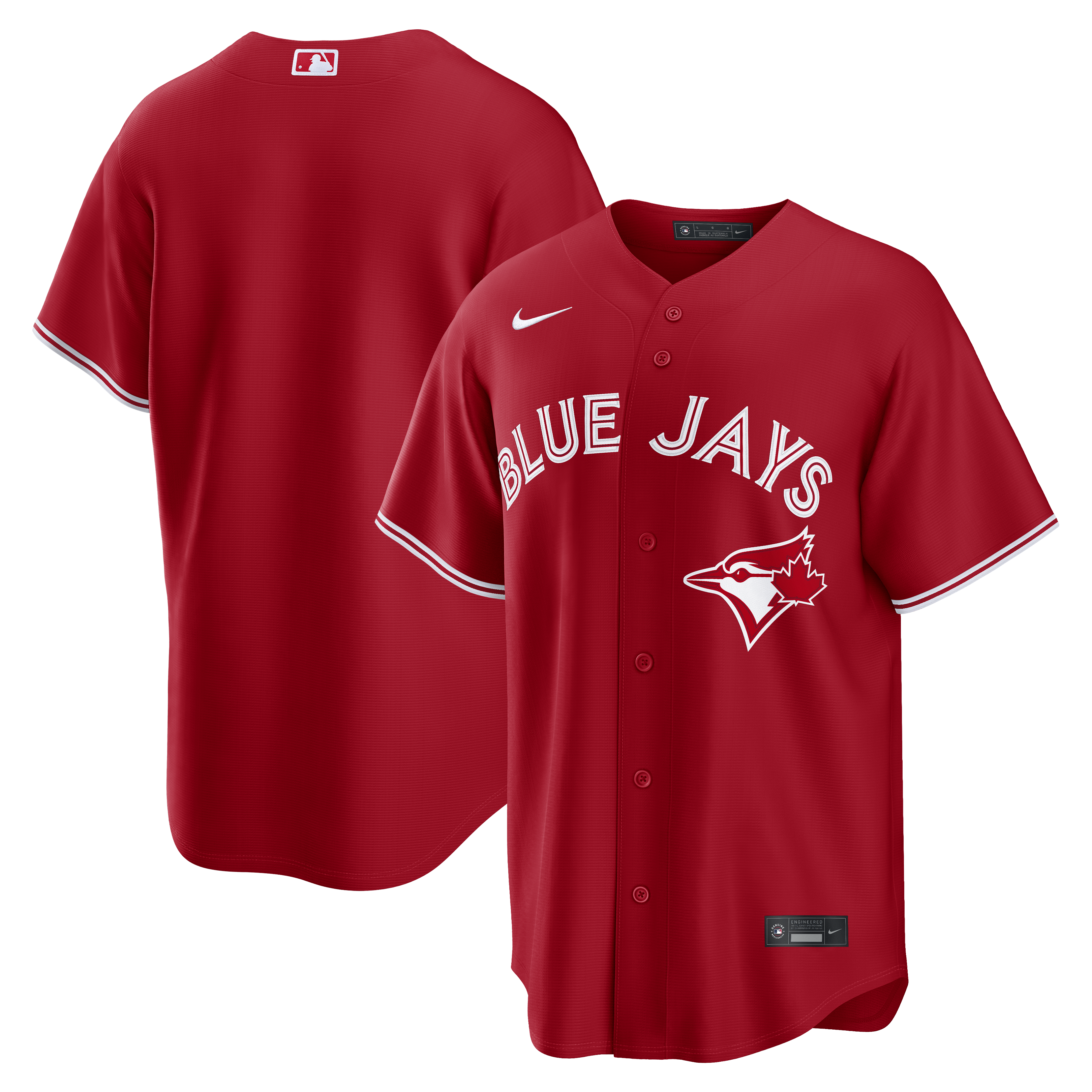 Toronto Blue Jays Canada Day Replica Jersey - Red | Stitched Baseball Jersey TJS0077