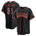 Jung Hoo Lee San Francisco Giants Alternate Stadium Jersey - Black | Stitched Baseball Jersey TJS0043