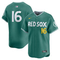 Jarren Duran Boston Red Sox 2025 City Connect Limited Player Jersey - Green | Stitched Baseball Jersey TJS0007
