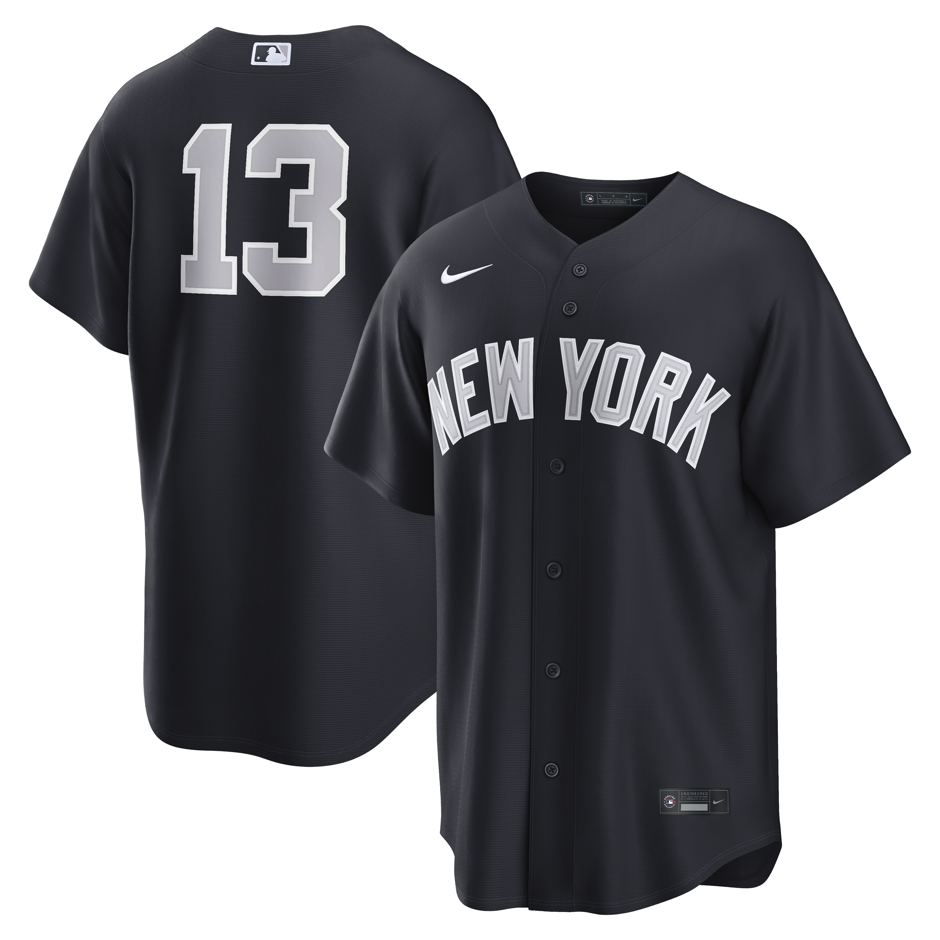 Jazz Chisholm Jr. New York Yankees Alternate Replica Jersey - Navy | Stitched Baseball Jersey TJS0050