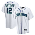 Josh Naylor Seattle Mariners Home Replica Jersey - White | Stitched Baseball Jersey TJS0081