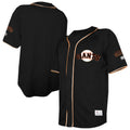 San Francisco Giants Stitches Team Color Full-Button Fashion Jersey - Black | Stitched Baseball Jersey TJS0098