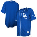 Los Angeles Dodgers Stitches Team Color Full-Button Fashion Jersey - Royal | Stitched Baseball Jersey TJS0010