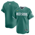 Boston Red Sox City Connect Limited Jersey - Green | Stitched Baseball Jersey TJS0013