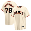 Jesus Rodriguez San Francisco Giants Home Replica Jersey - Cream | Stitched Baseball Jersey TJS0056