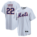 Juan Soto New York Mets Home Replica Player Jersey - White | Stitched Baseball Jersey TJS0083