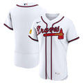 Atlanta Braves Home Jersey - White | Stitched Baseball Jersey TJS0094