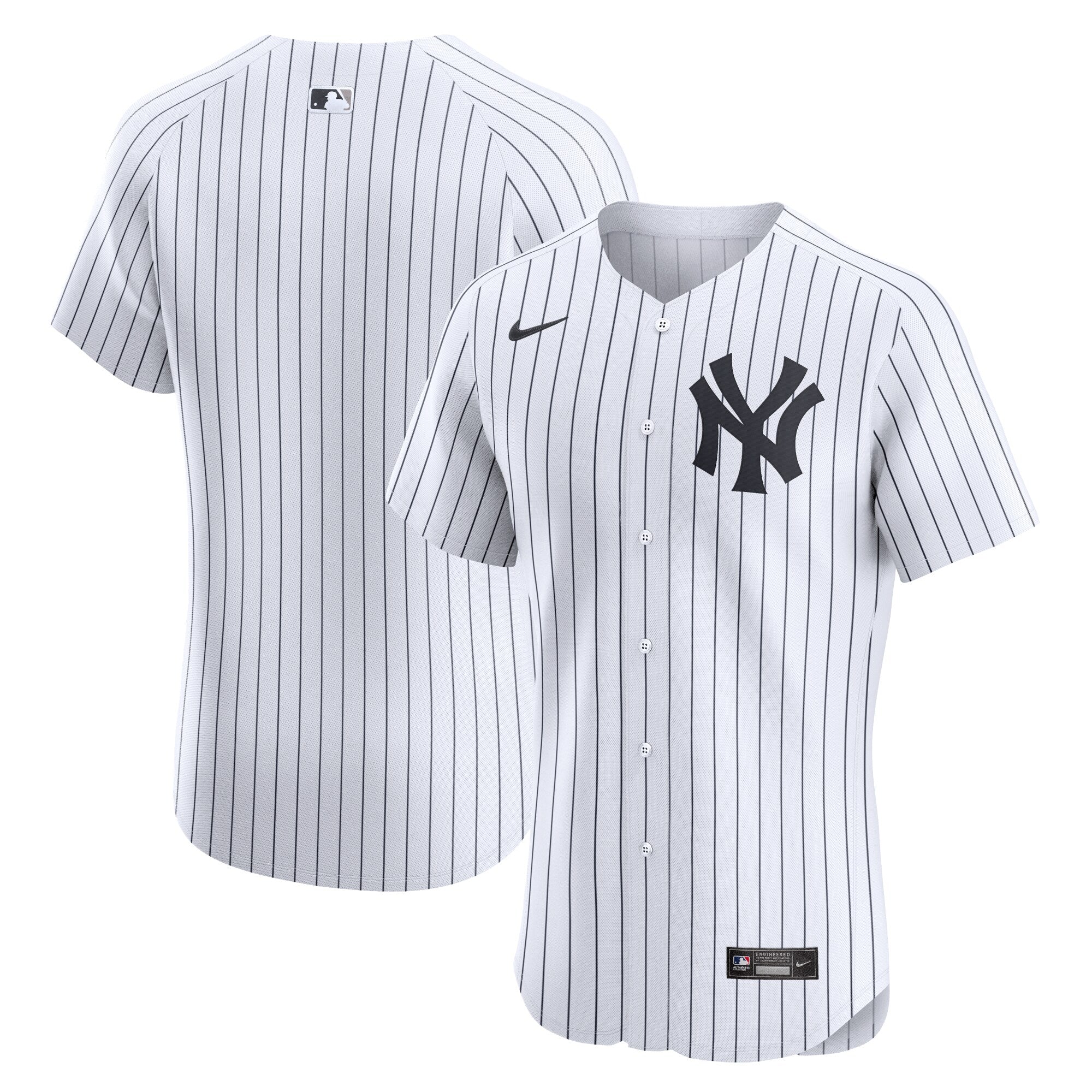 New York Yankees Home Elite Jersey - White | Stitched Baseball Jersey TJS0039