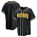 San Diego Padres Fashion Replica Black Out Jersey | Stitched Baseball Jersey TJS0048