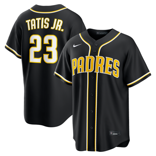 Fernando Tatis Jr. San Diego Padres Fashion Replica Black Out Jersey | Stitched Baseball Jersey TJS0008