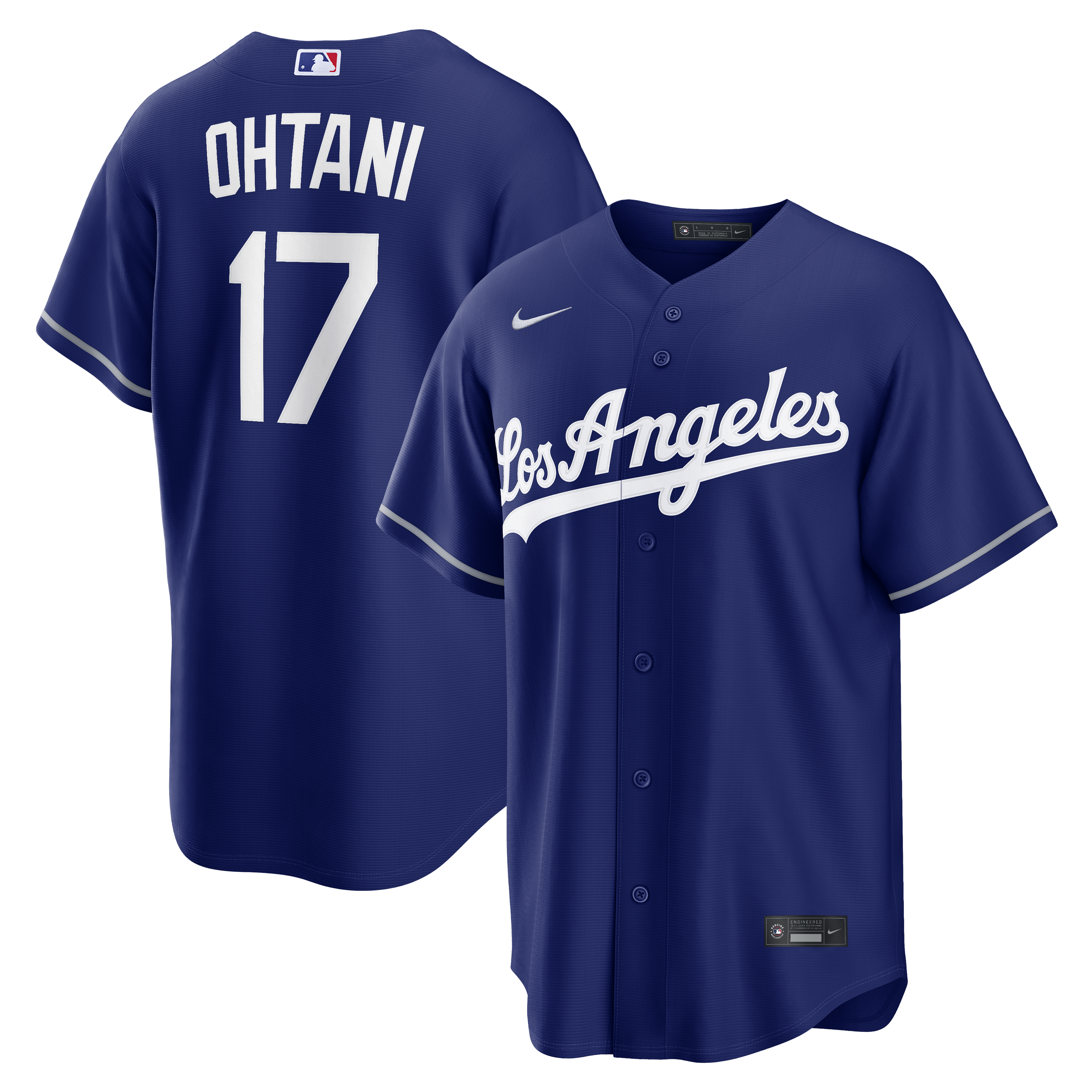 Shohei Ohtani Los Angeles Dodgers Alternate Replica Jersey - Royal | Stitched Baseball Jersey TJS0012