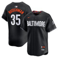Adley Rutschman Baltimore Orioles City Connect Limited Player Jersey - Black | Stitched Baseball Jersey TJS0080