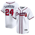 Deion Sanders Atlanta Braves Limited Player Jersey - White | Stitched Baseball Jersey TJS0086