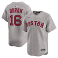 Jarren Duran Boston Red Sox Road Limited Jersey - Gray | Stitched Baseball Jersey TJS0078