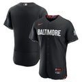 Baltimore Orioles City Connect Jersey - Black | Stitched Baseball Jersey TJS0042