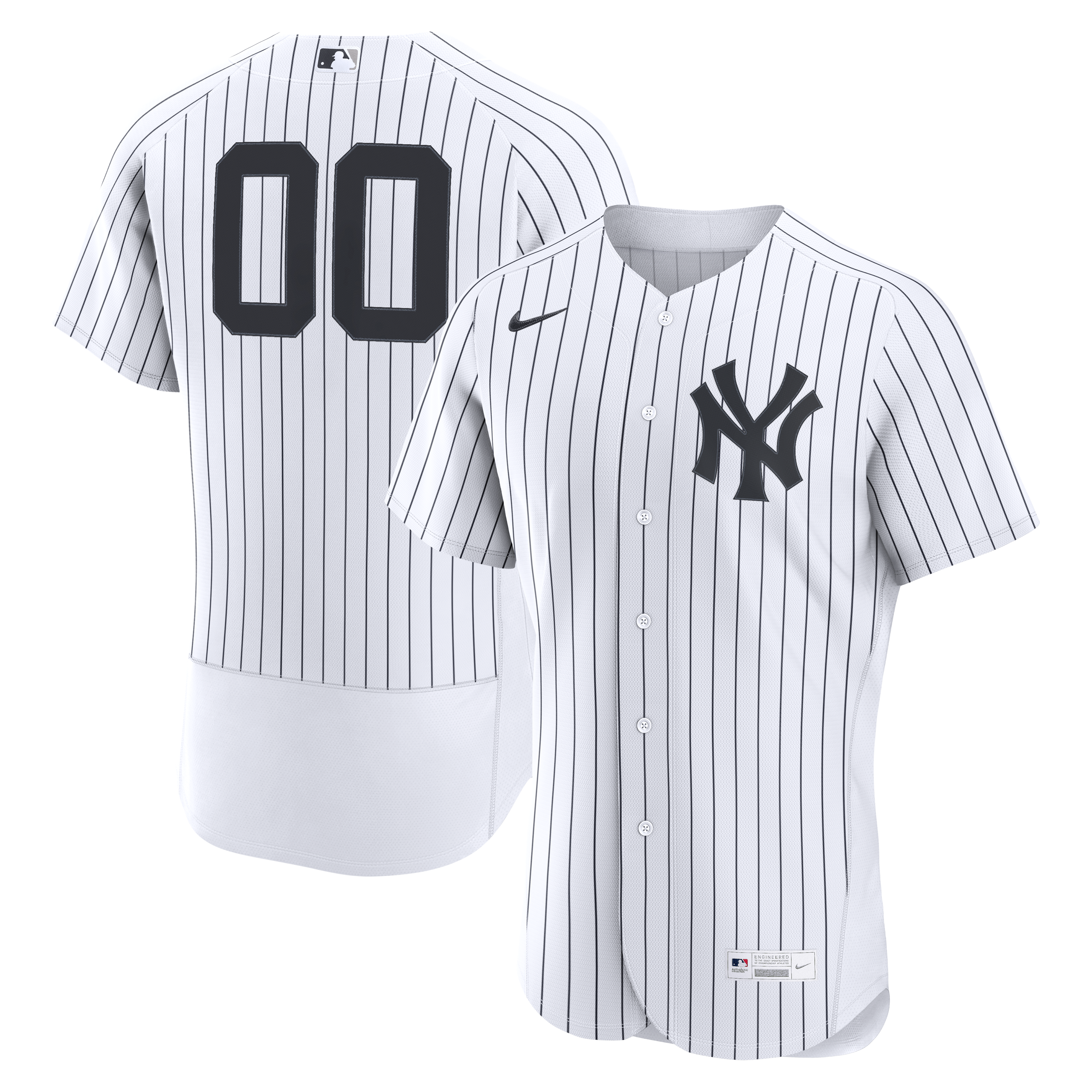 New York Yankees Home Custom Jersey - White | Stitched Baseball Jersey TJS0076