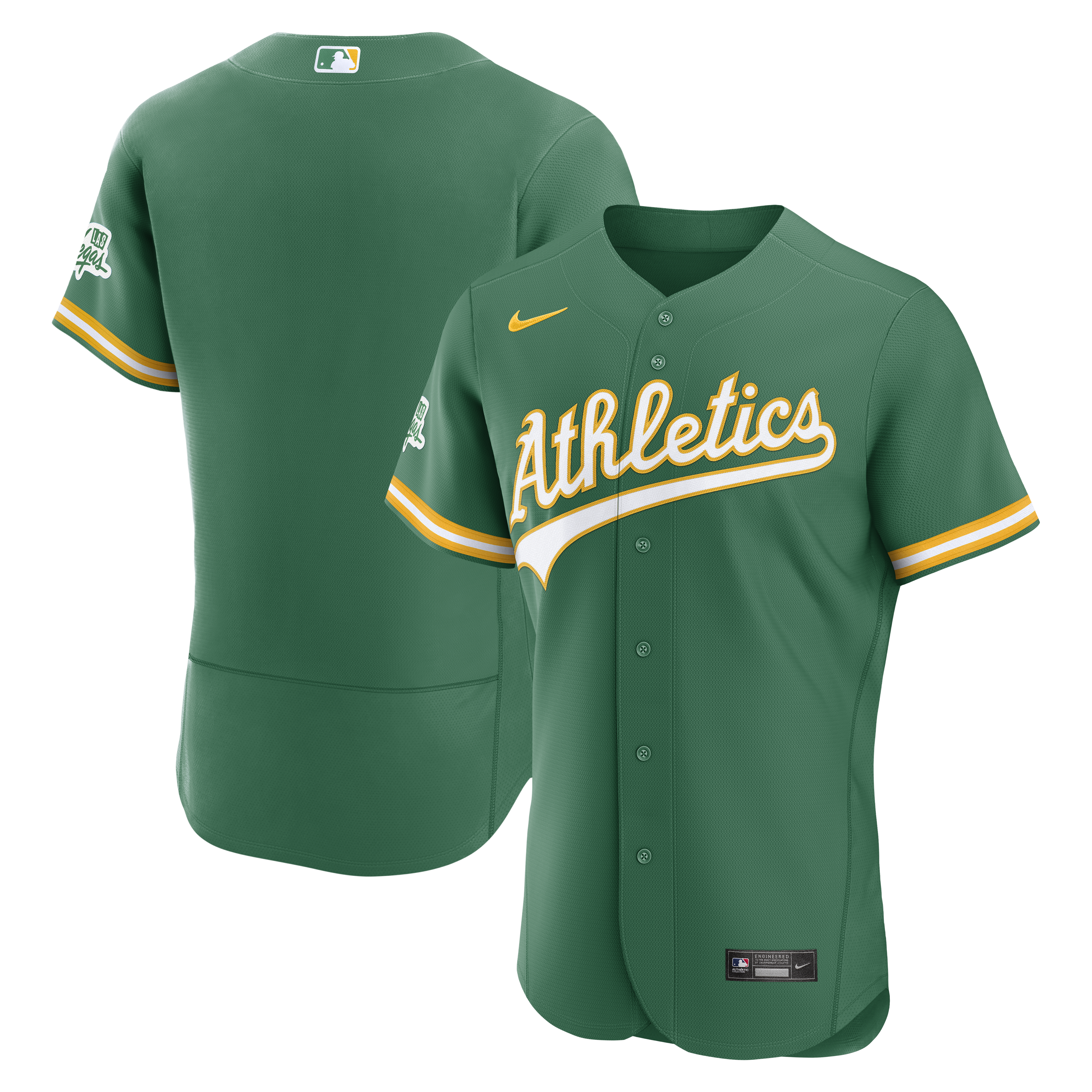 Athletics Alternate Jersey - Green | Stitched Baseball Jersey TJS0022