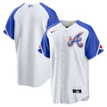 Atlanta Braves 2023 City Connect Replica Jersey - White | Stitched Baseball Jersey TJS0001