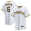 Konnor Griffin Pittsburgh Pirates Home Replica Jersey - White | Stitched Baseball Jersey TJS0015
