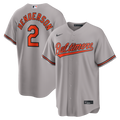Gunnar Henderson Baltimore Orioles Road Replica Jersey - Gray | Stitched Baseball Jersey TJS0074