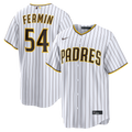 Freddy Fermin San Diego Padres Home Replica Jersey - White | Stitched Baseball Jersey TJS0217