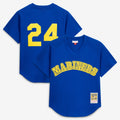 Ken Griffey Jr. Seattle Mariners M & N Batting Practice Jersey - Royal | Stitched Baseball Jersey TJS0231