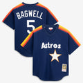Jeff Bagwell Houston Astros M & N Batting Practice Jersey - Navy | Stitched Baseball Jersey TJS0225