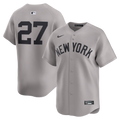 Giancarlo Stanton New York Yankees Road Limited Player Jersey - Gray | Stitched Baseball Jersey TJS0176