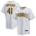 Miguel Andujar San Diego Padres Home Replica Jersey - White | Stitched Baseball Jersey TJS0290