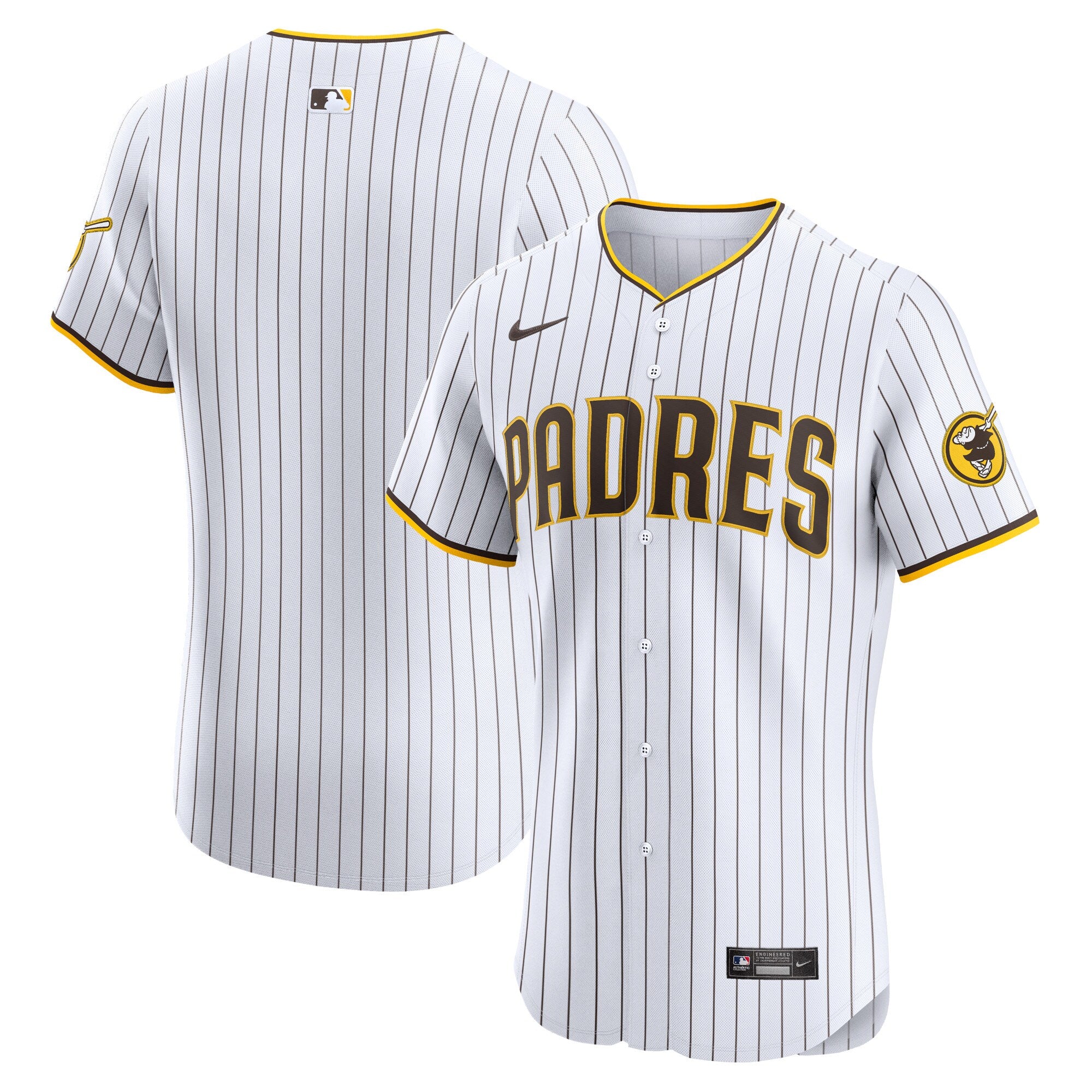 San Diego Padres Home Elite Jersey - White | Stitched Baseball Jersey TJS0125