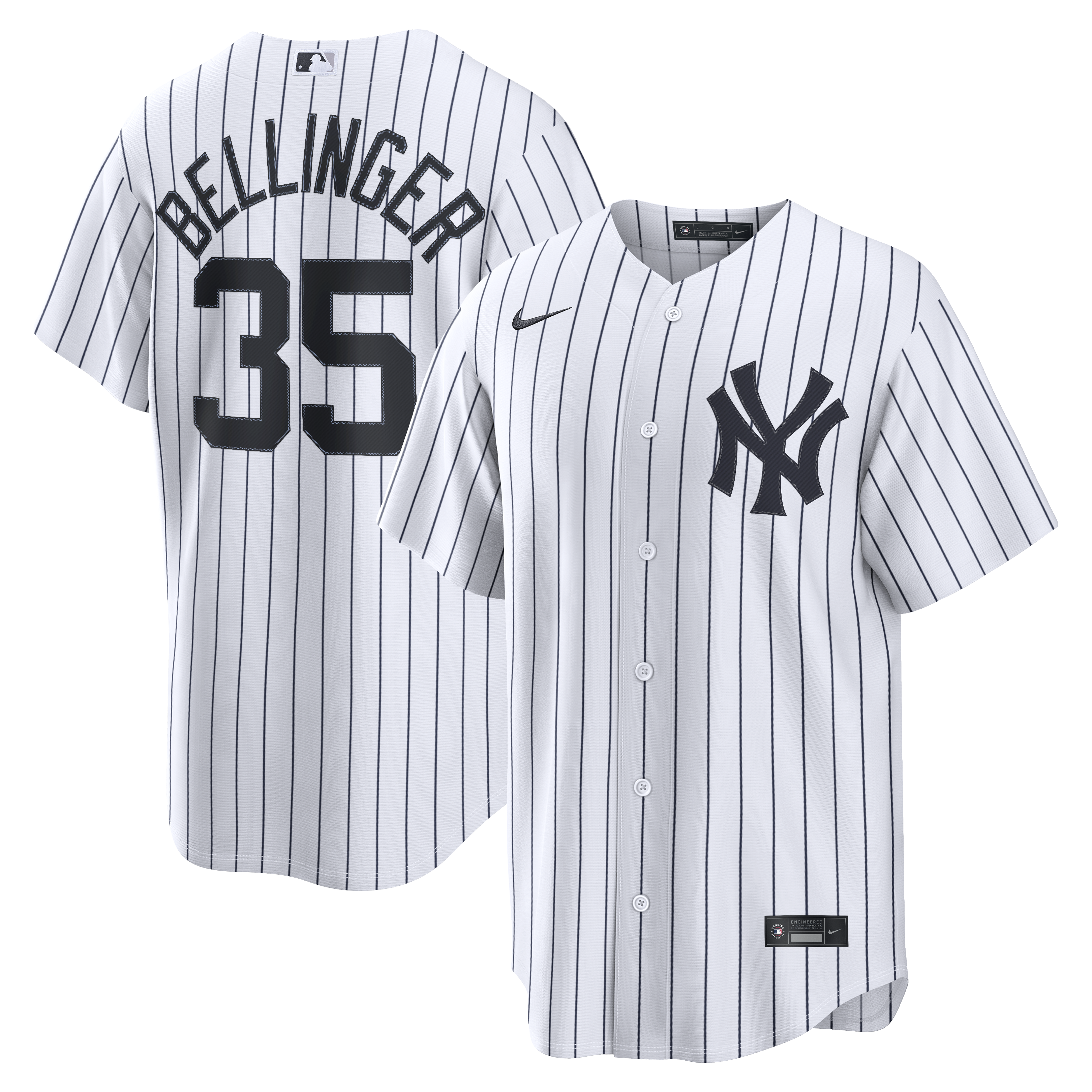 Cody Bellinger New York Yankees Home Replica Jersey - White | Stitched Baseball Jersey TJS0204