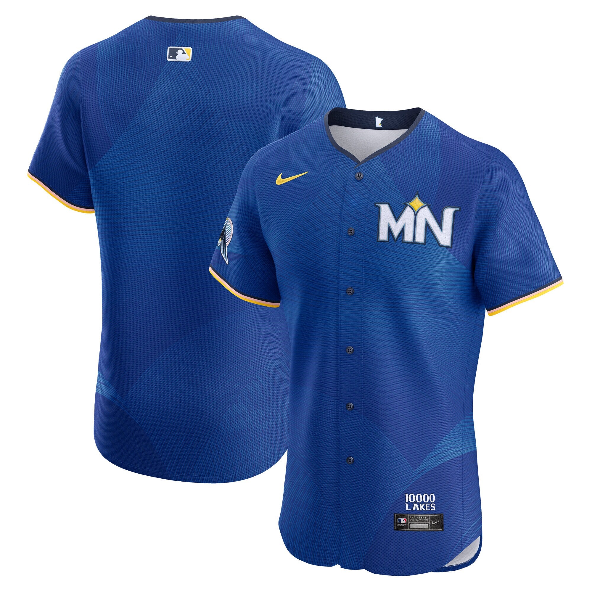 Minnesota Twins City Connect Elite Jersey - Royal | Stitched Baseball Jersey TJS0293
