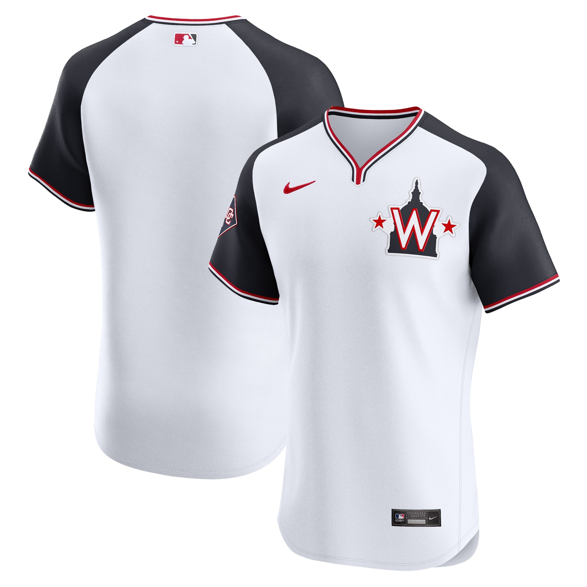 Washington Nationals Alternate Elite Jersey - Navy | Stitched Baseball Jersey TJS0278
