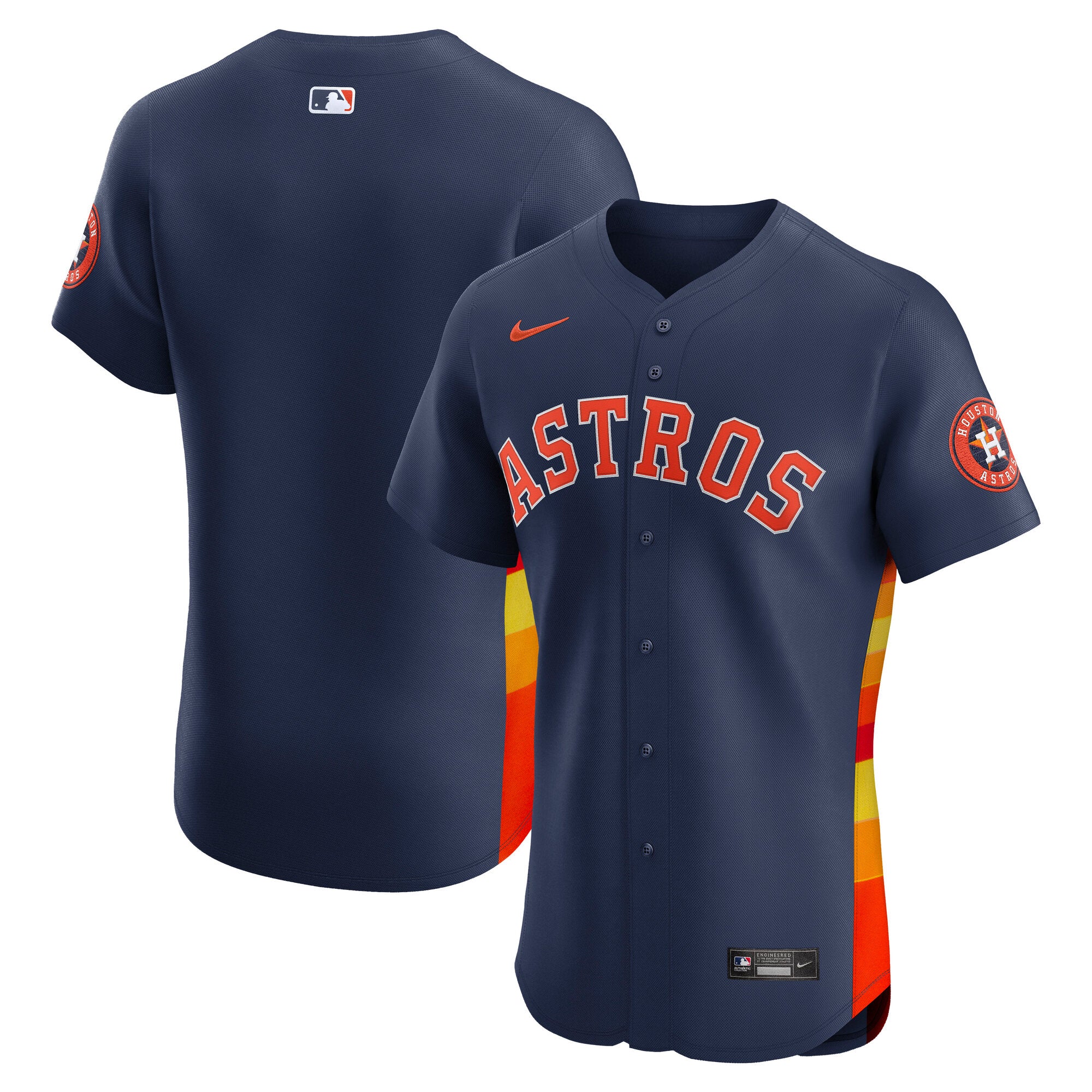 Houston Astros Alternate 2 Elite Jersey - Navy | Stitched Baseball Jersey TJS0241