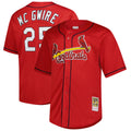 Mark McGwire St. Louis Cardinals M & N Big & Tall Cooperstown Mesh Batting Practice Jersey - Red | Stitched Baseball Jersey TJS0200